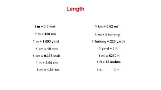 Simple Unit conversions - Engineering units