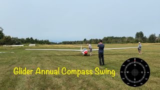 Glider Compass Swing