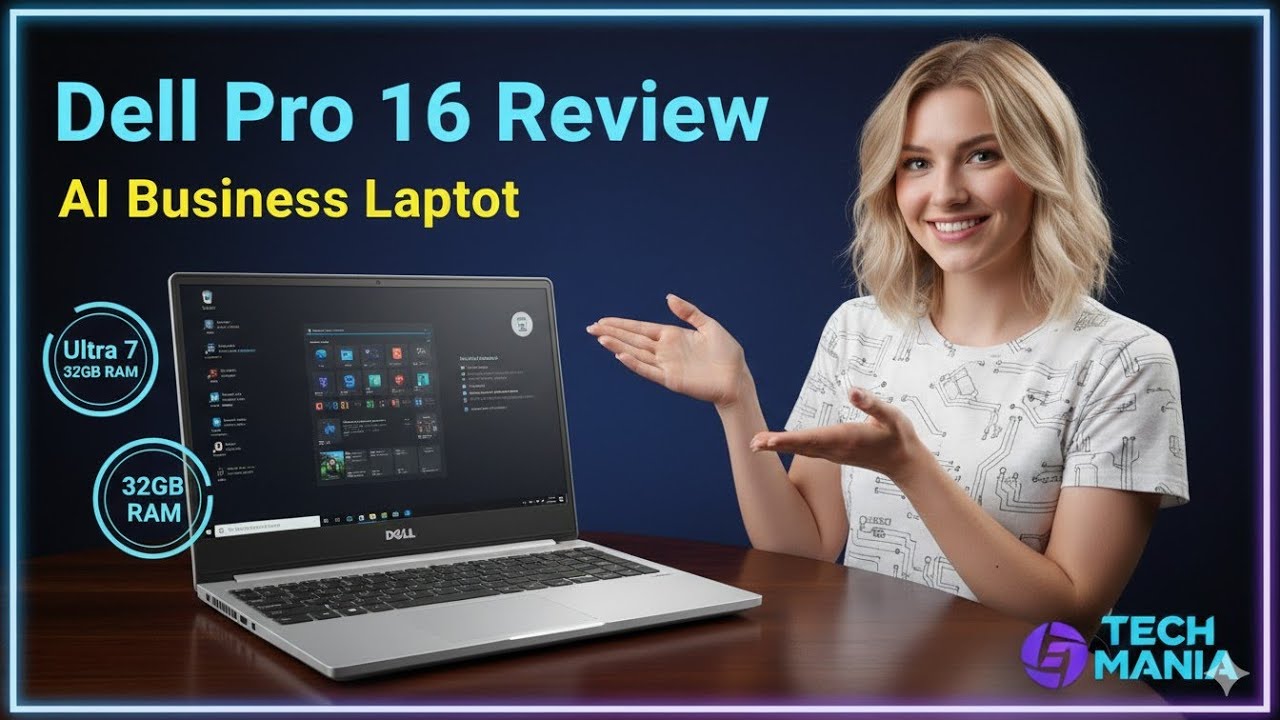 Dell Pro 16 Review | AI Business Laptop | Ultra 7 | 32GB RAM