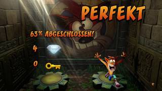 Crash Bandicoot N. Sane Trilogy / Edelstein Temple Ruins / Alle Kisten / Playstation 4 screenshot 4