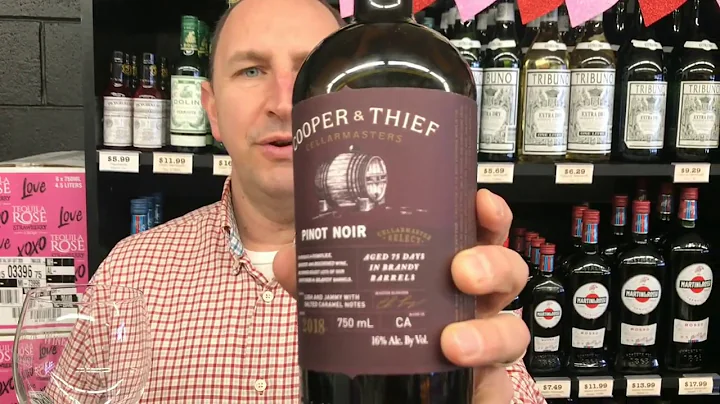 Cooper & Thief Brandy Barreled Pinot Noir | One Minute Of Wine Episode # 788 - DayDayNews