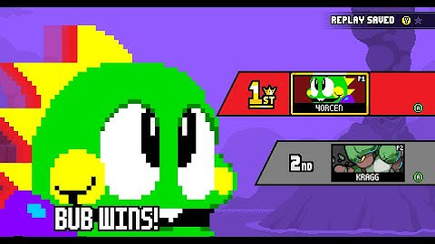 Bub from Bubble Bobble in Rivals of Aether!
