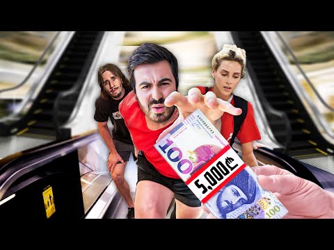 ვინ მოიპოვებს 5,000 ლარს? - ესკალატორის ჩელენჯი