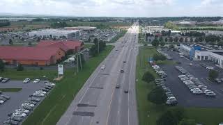 Aerial View of Carlisle Pike Car Shopping