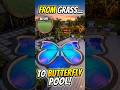 “Butterfly Pool Transformation That Looks Unreal 🦋✨ #viral #viralshorts” #satisfying #transform