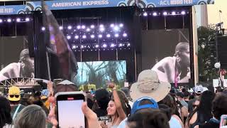 Anxiety by Doechii @ Austin City Limits Festival on 10/4/25 in Austin, TX
