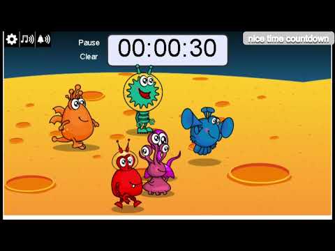 Alien race   | nice time countdown timer