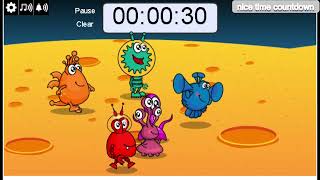 Alien race   | nice time countdown timer