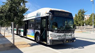 ⁴ᴷ⁶⁰ BART Bus Bridge | AC Transit 2013 New Flyer XD60 #2212 (Union City to Warm Springs)