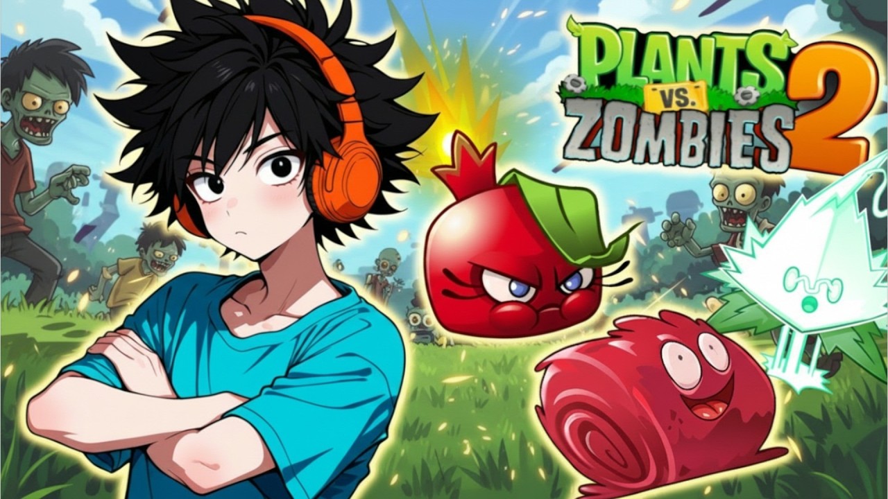 ME SALVAN LAS PLANTAS DE USO INSTANTANEO - Plants vs Zombies 2 - YouTube