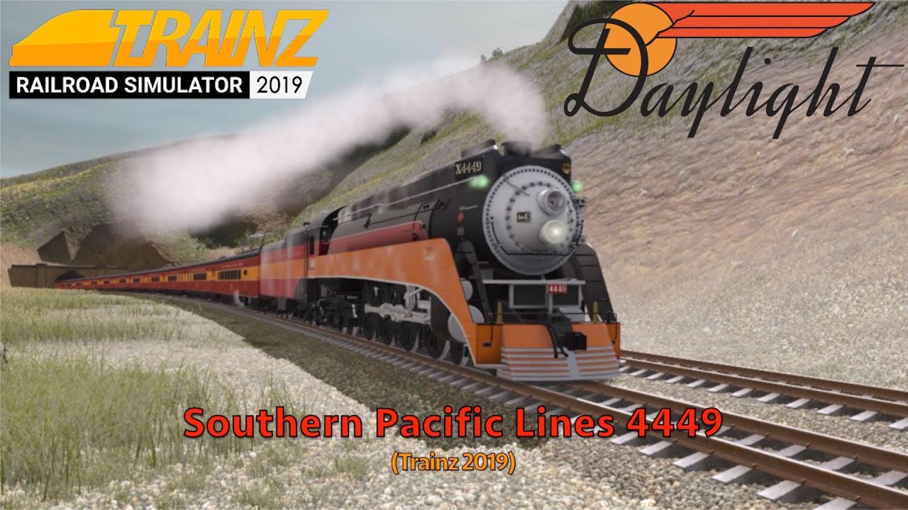Southern Pacific Lines 4449 (Trainz 2019) - YouTube