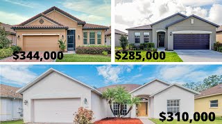 3 Beautiful Florida Homes Selling For under $350,000!!