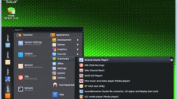 Manjaro Linux KDE 0.8.6 Presentation