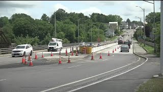 Maine DOT replacing Ticonic Bridge between Waterville and Winslow