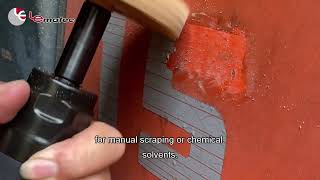 Effortless Adhesive Removal! Master the Pneumatic Air Eraser Like a Pro