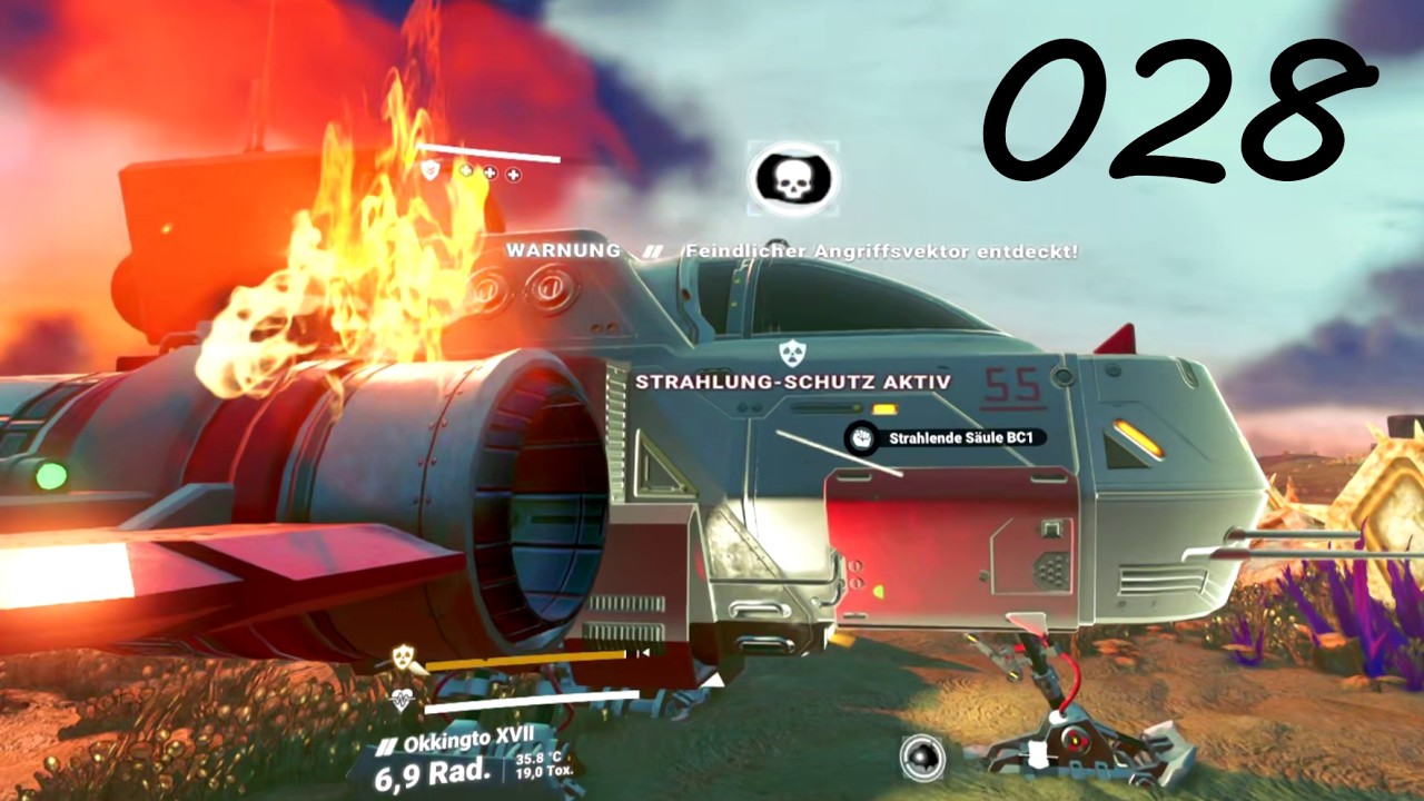 No Man's Sky Überleben 028 Raumschiffrückkehrkampf Let’s Play