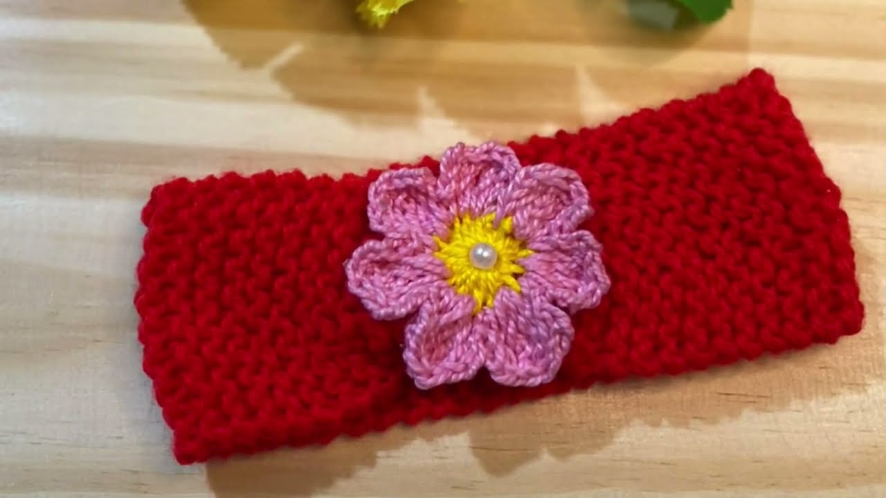 🎀 Tiara de Tricô para Bebê | Passo a Passo Fácil e Econômico
