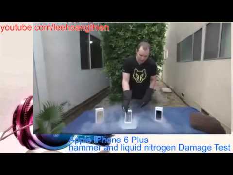 TEST IPHONE 6   Apple iPhone 6 Plus vs Liquid Nitrogen and hammer