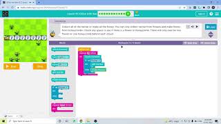 L15-12 |Code.org | Express-2021 | Lesson 15: If/Else with Bee | level 12