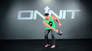 One Arm Kettlebell Side Swing