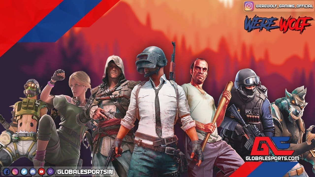 PUBG R6 APEX CSGO or GTA5 RP ? | Werewolf Gaming | Road to 6K subs ...