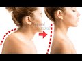 How to Fix a Neck Hump and Get a Slim Long Neck｜No Standing | Get a Slim Face