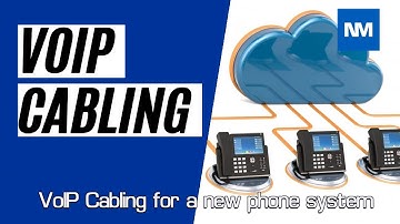VoIP Cabling for a new phone system.  (VoIP Cabling Requirements)