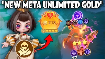 BUFF AURORA OVERPOWERED UNLIMITED GOLD META COMBO !! MAGIC CHESS GO GO