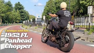 Garage Built 1952FL Panhead Chopper by Pacific Standard Vintage