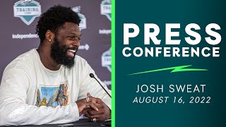 Josh Sweat: “It’s About Winning” | Philadelphia Eagles Press Conference Profile