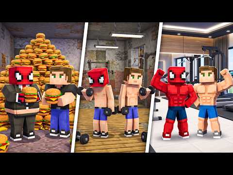 ÖNCE Şişmandık SONRA Kaslı Olduk - Minecraft