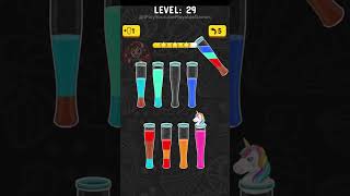 Color Water Sort 3D Game #gameplay #shorts screenshot 2