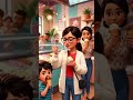 Arya in Shimla, Scene 9.#Animation stories for kids,Animation fairytale stories.