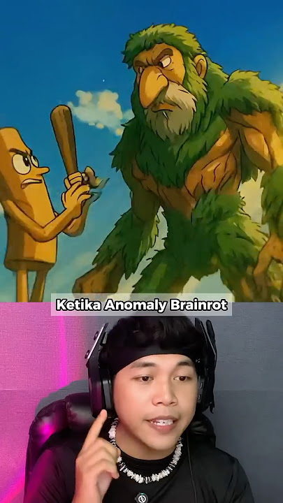 Lagu Anime Anomali Brainrot Tung Tung Tung Sahur 😱 #shorts