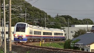 両毛線 E653系1100番台 特急「しらゆき」 郡山出場 小俣~桐生 2014.10.27