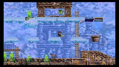 Braid mod "After the epilogue" walkthrough part XVIII Hard cloud jumping