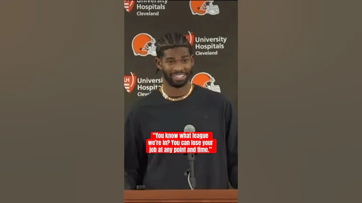 Shedeur on being named starter for rest of season 👀