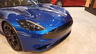 536 HP 2020 blue Karma Revero GTS electric vehicle 2019 la auto show debut