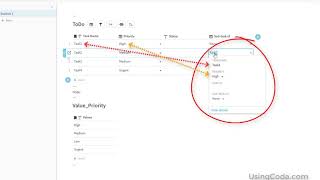 UsingCoda.com - Getting Started with Coda - Lesson 1a: Advanced Lookups