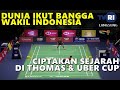 🔴DUNIA IKUT BANGGA !! Wakil Indonesia Ciptakan Sejarah Thomas & Uber Cup 2022 Meski Kalah di 8 Besar