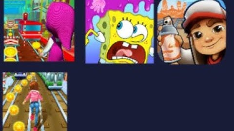 Subway Masha , Sponge Adventure Game , Subway Princess Runner , Subway Surfers