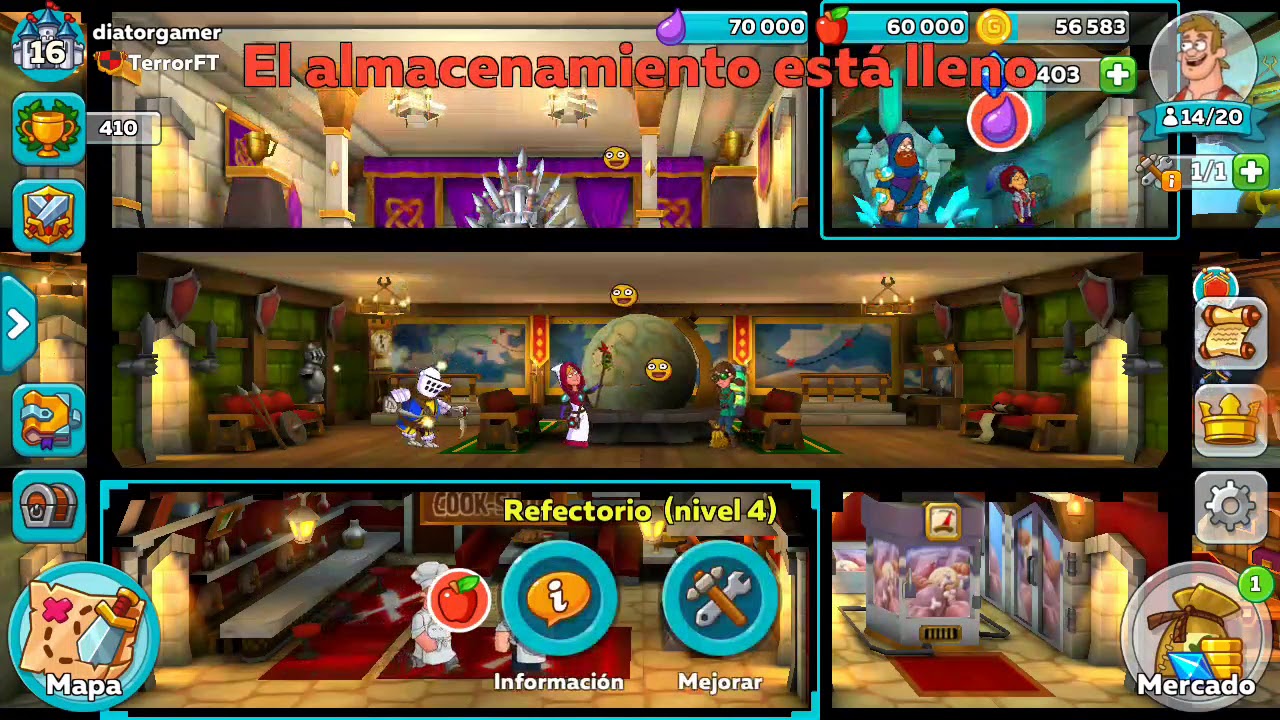 Hustle Castle: Fantasy Kingdom Android Gameplay