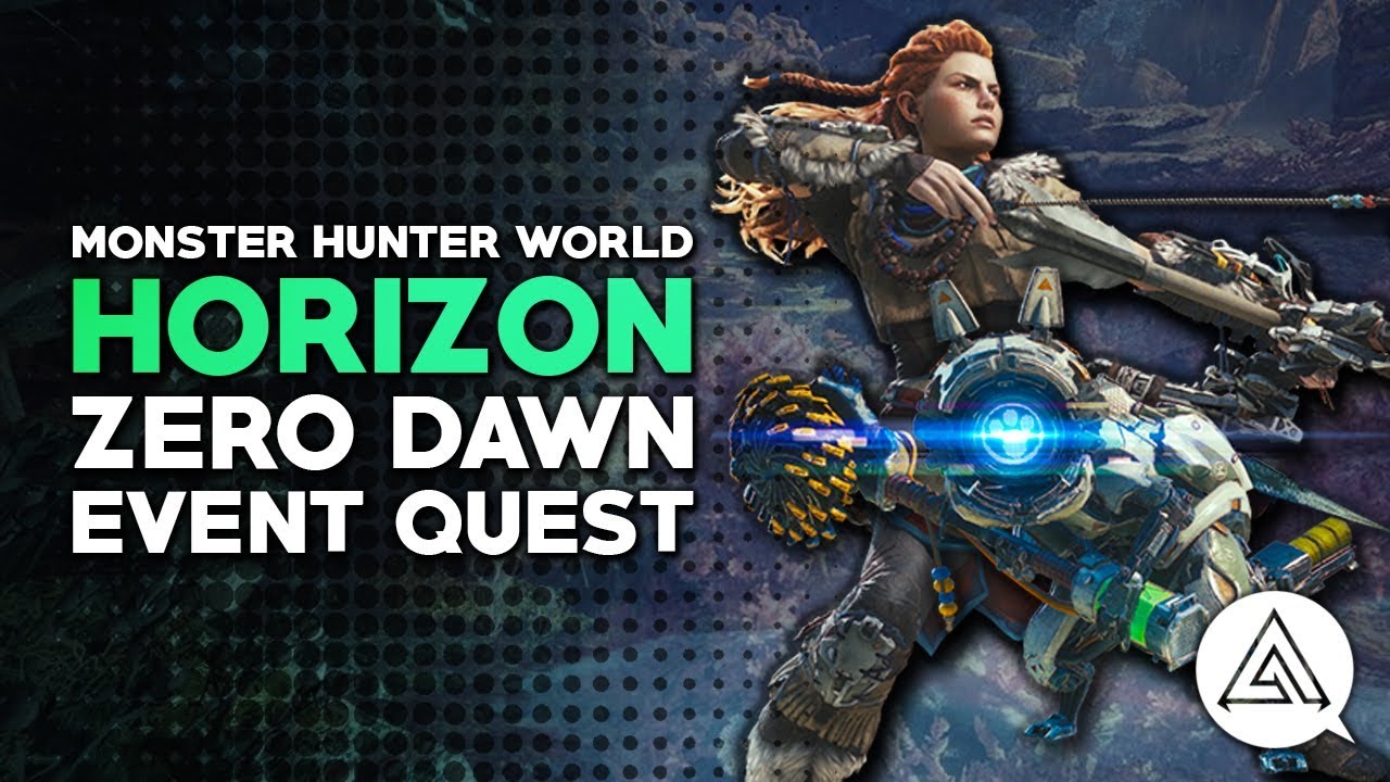 Monster Hunter World Horizon Zero Dawn Event Quest Watcher Palico Gear Youtube