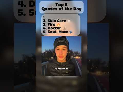 Top 5 Quotes