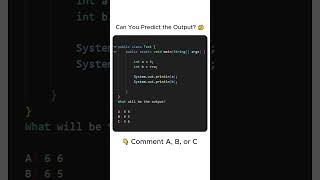 Java Increment Operator Trick 😳 #shorts #coding