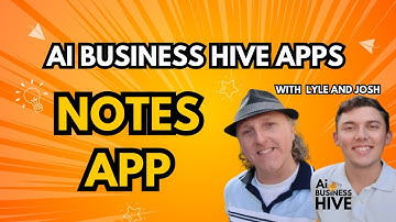 Ai Notes App Demo - Ai Business Hive