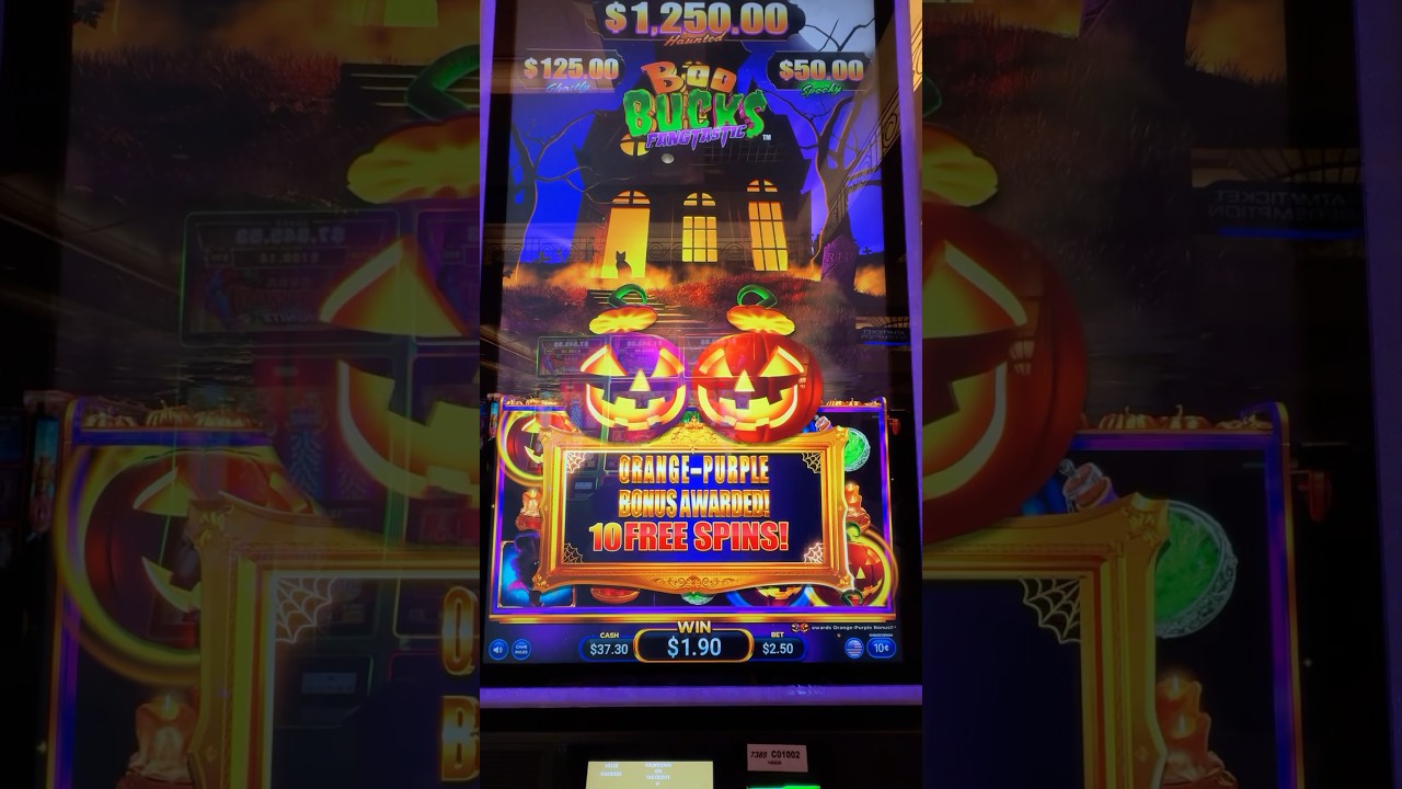 BOO BUCKS PUMPKIN BONUS 🎰🎃 