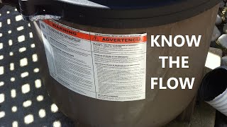 Filter Flow Rate For A New Pool Pump