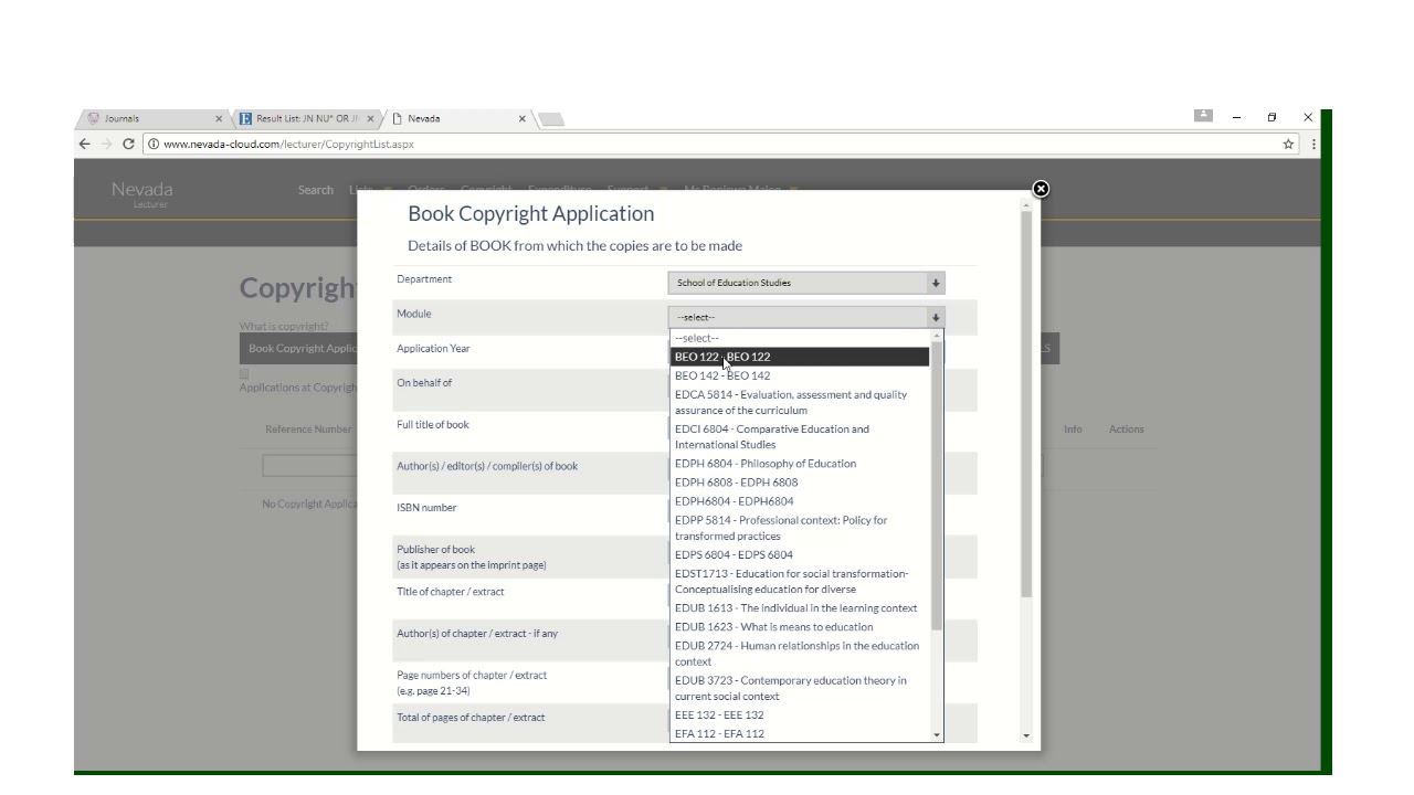 How to apply for copyright clearance on Nevada YouTube