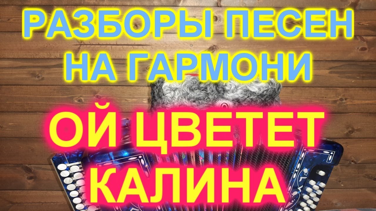 Ой калина под гармонь